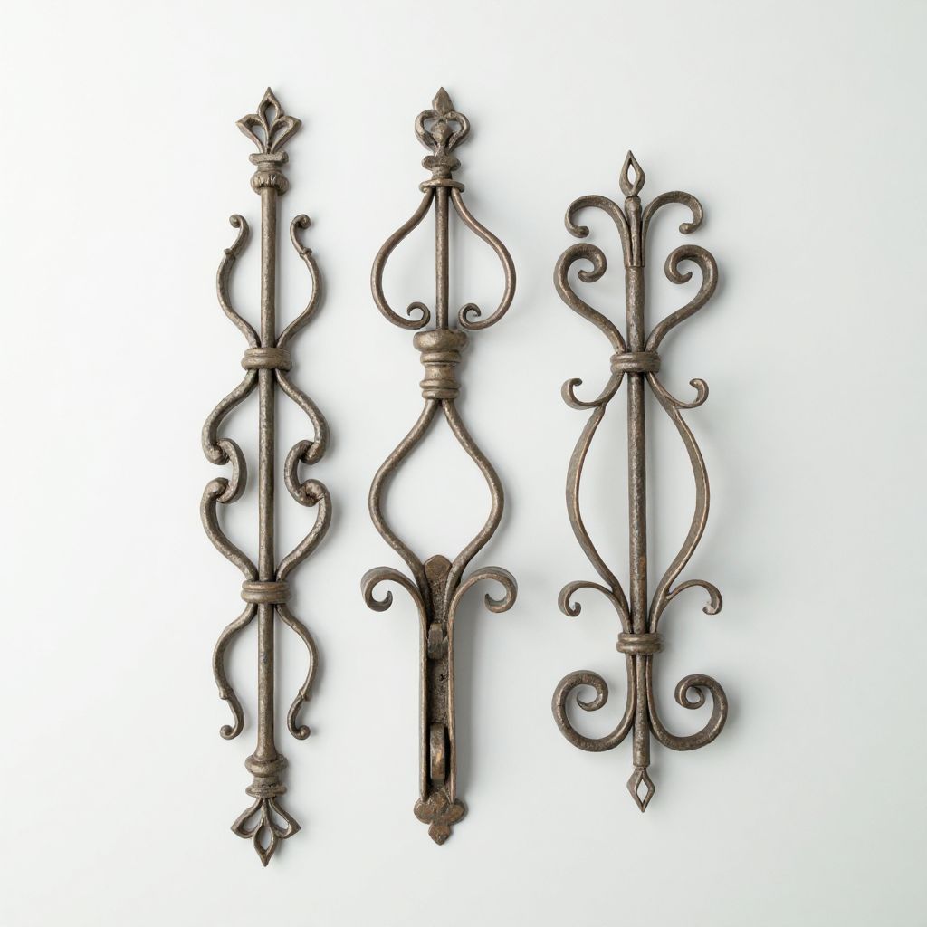 Reclaimed Wrought Iron Hardware Kit